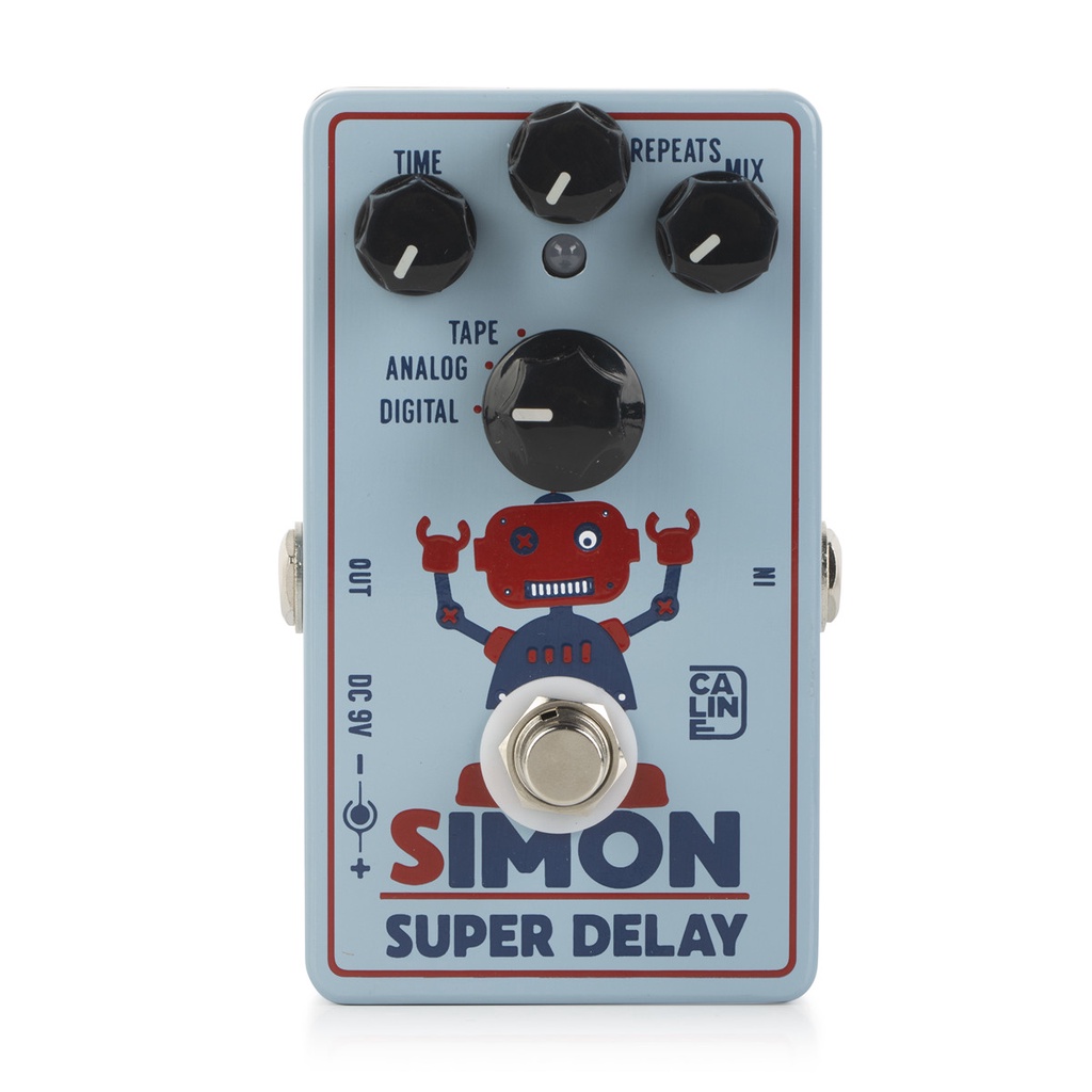 Caline CP513 Simon Super Delay Guitar Effect Pedal with Digital