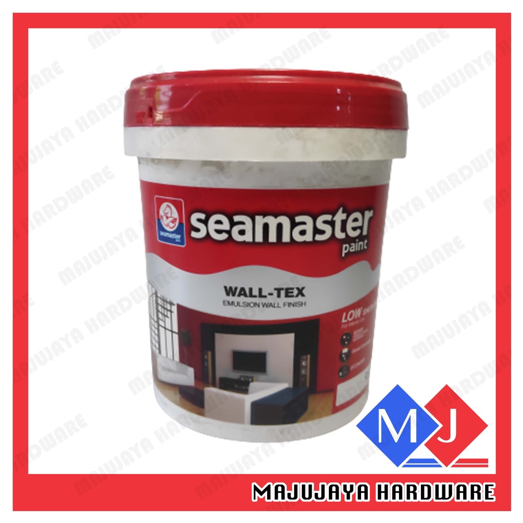 SEAMASTER WallTex Matt Finish Emulsion Paint 1L For Interior Wall