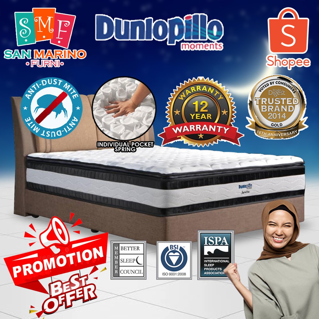 Dunlopillo 13 Inches Juwita Klasik Series SuperCOIL Technology Mattress