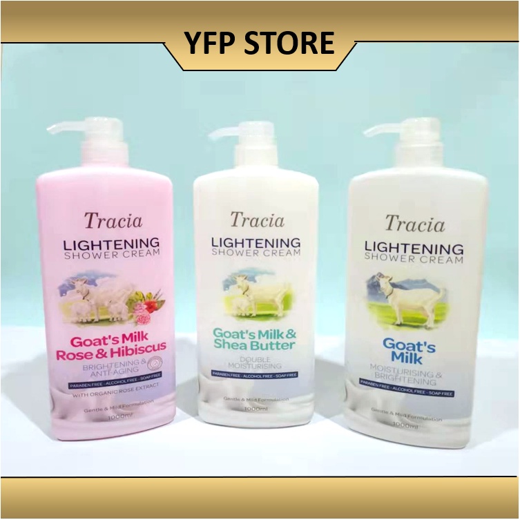 Tracia Lightening shower cream (1000ml) Shopee Malaysia