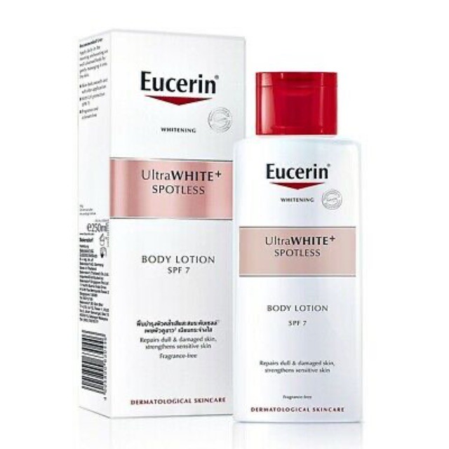 Scarlet whitening body lotion Eucerin Ultrawhite Spotless Body Lotion