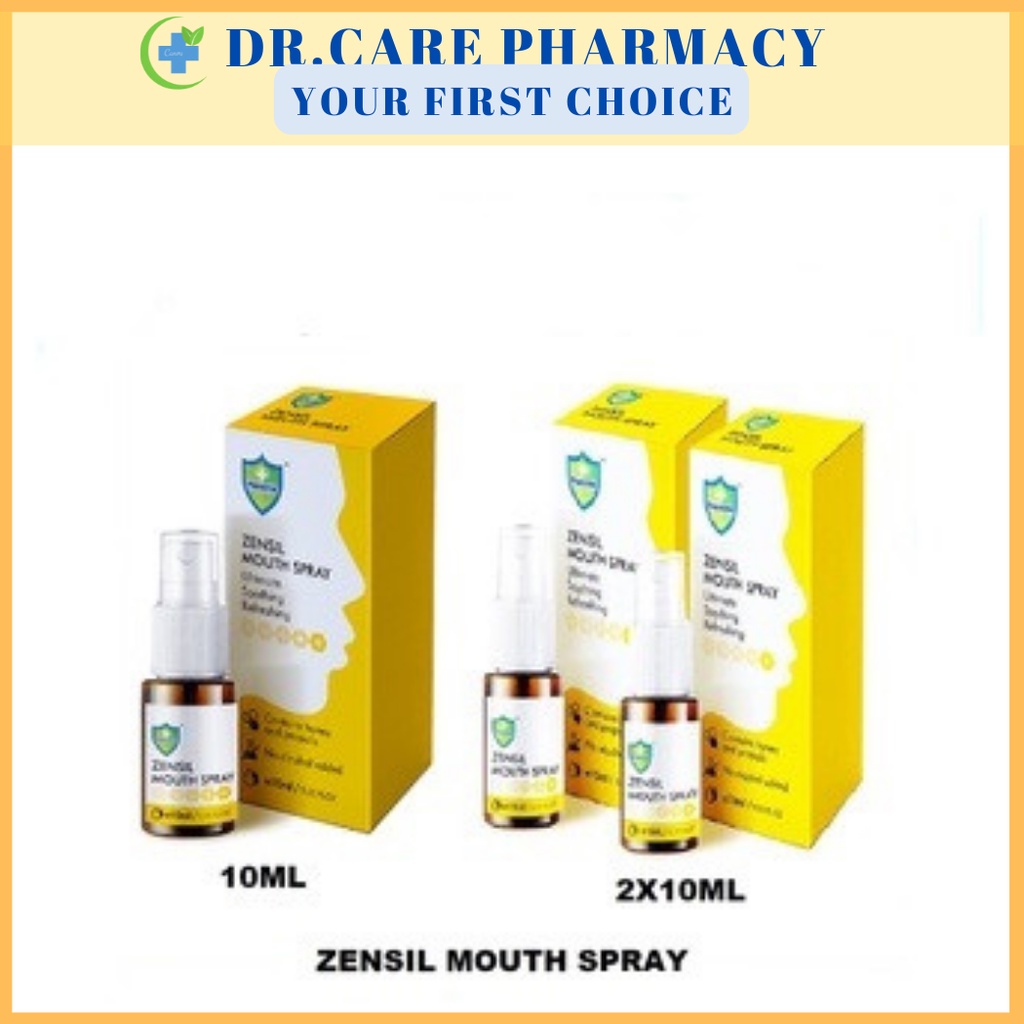 READY STOCK Protectist Zensil Mouth Spray 10mL HFMD/sore throat/ulcer