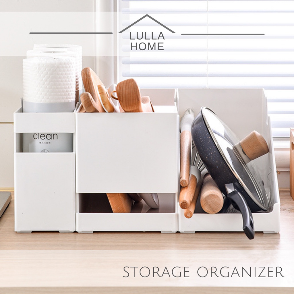 LullaHome Kitchen Storage Box Storage Organize Bin Pantry