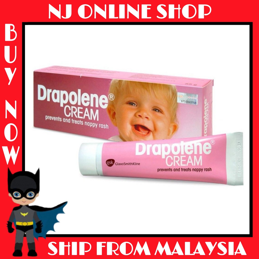🔥BEST🔥DRAPOLENE CREAM BABY NAPPY RASH CREAM 55GX1 Shopee Malaysia