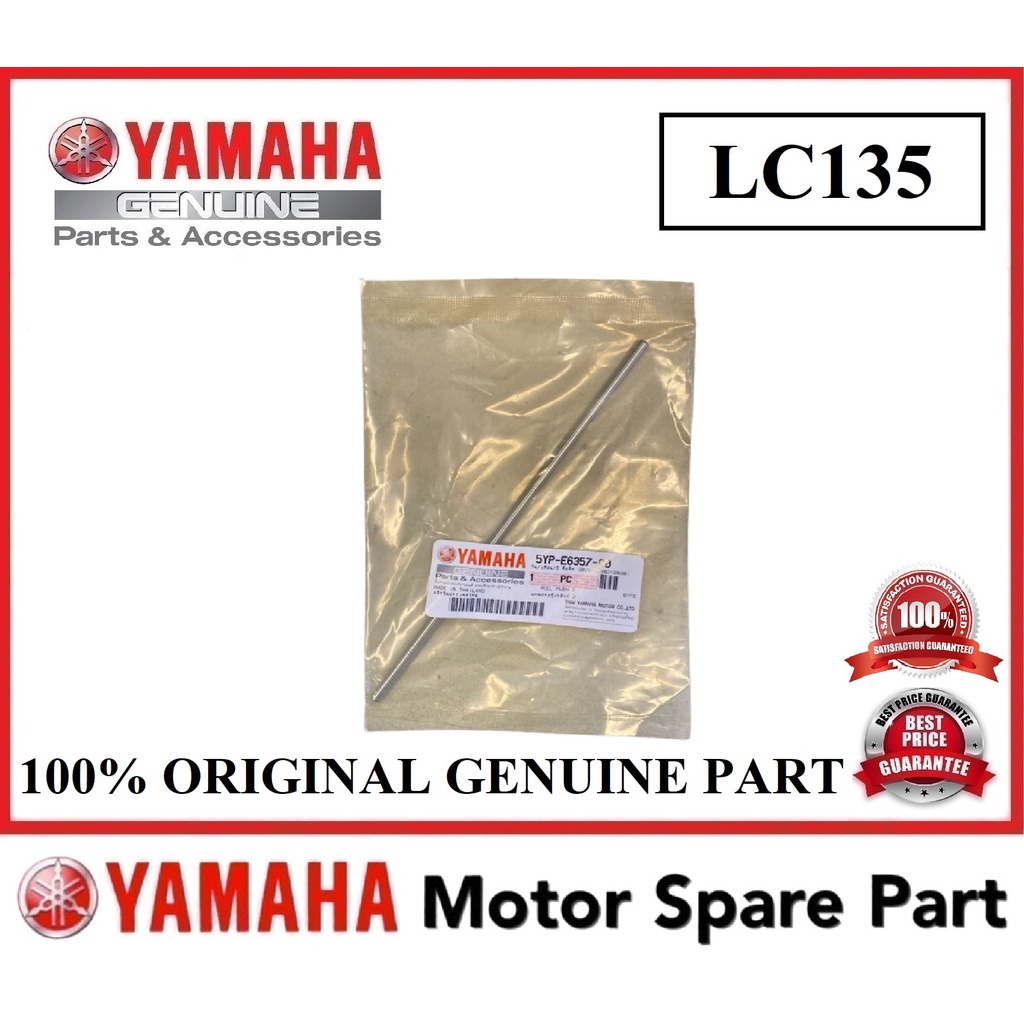 (100 ORIGINAL) YAMAHA LC135 CLUTCH PUSH ROD 2 // 5YPE635700 SAB SUB SHAFT KLAS PUSH ROD LONG