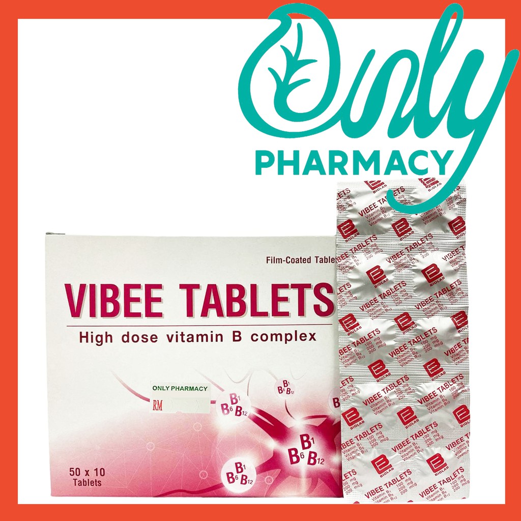BIOLAB Vibee Tablet 10s (Vitamin B Complex) Shopee Malaysia
