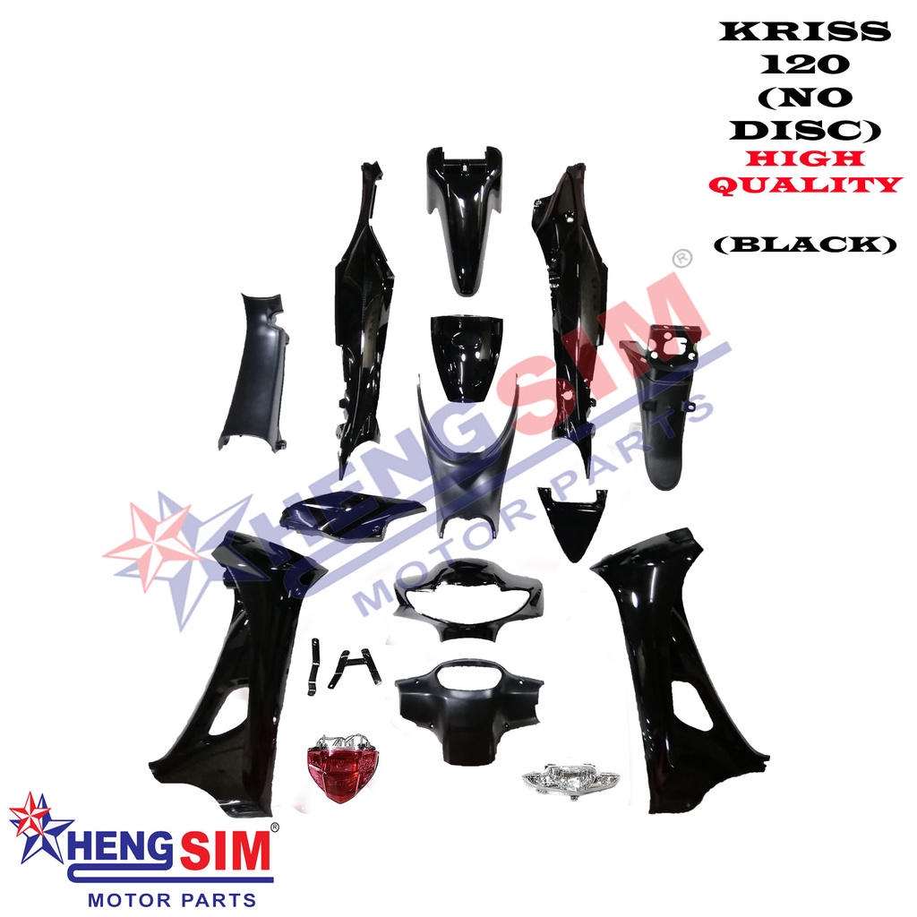 KRISS 120 (NO DISC) COVER SET MODENAS, KRISS 110 MODIFIED TO KRISS 120