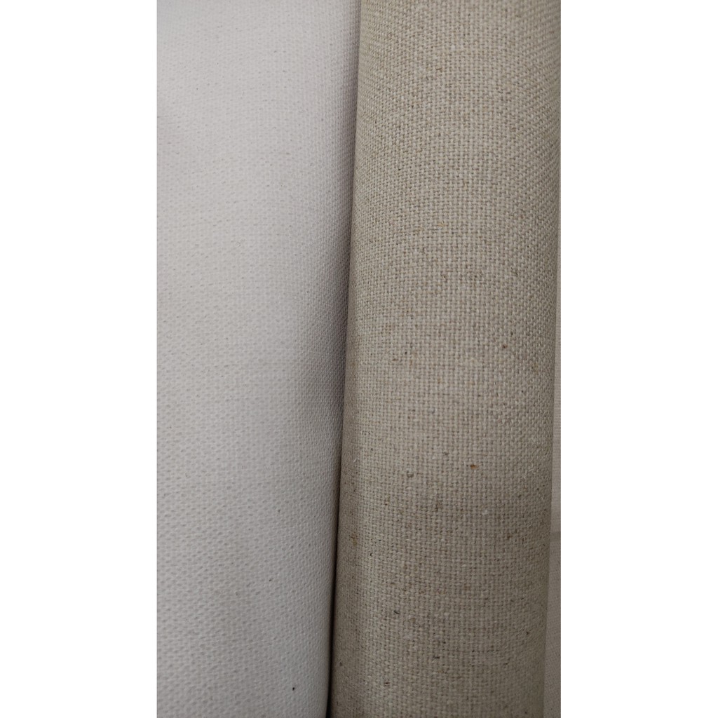 Linen Canvas Oil Painting Acrylic Painting 油画布 Primed or Unprimed