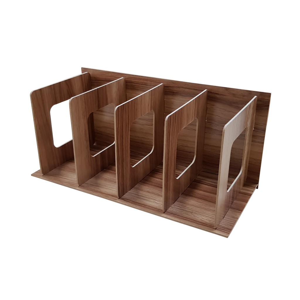 Book rack, desktop book rack, wood rack DIY table book rack, wooden