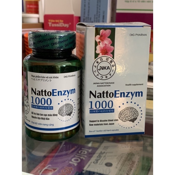 Nattoenzym / NattoEnzym 1000 Support To Dissolve Blood Clots, Risk Of