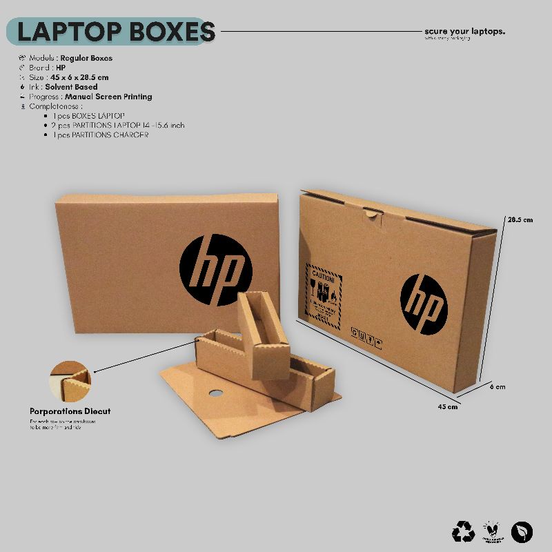 Cardboard Box Box For HP Laptop Shopee Malaysia