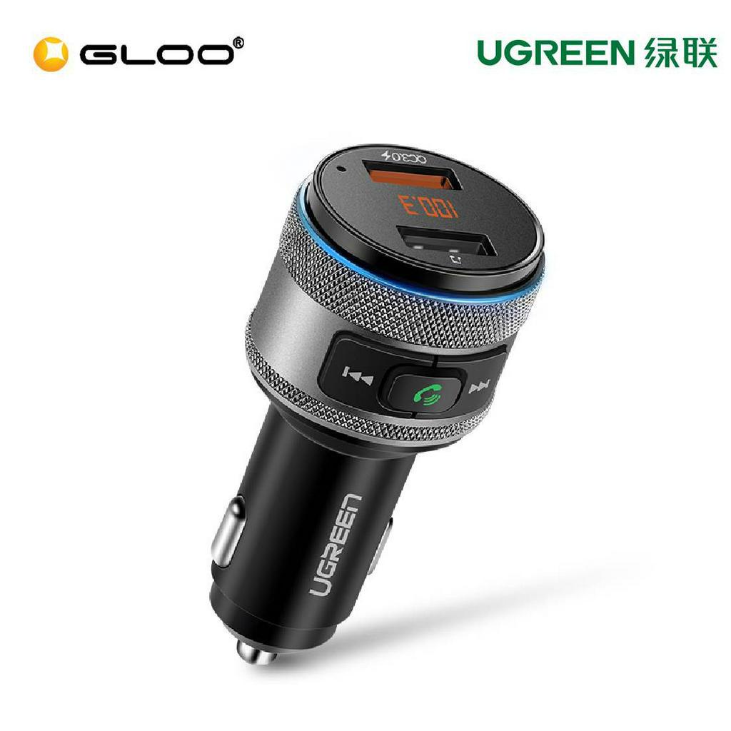 UGREEN Bluetooth FM Transmitter for Car Quick Charge 3.0 + FM
