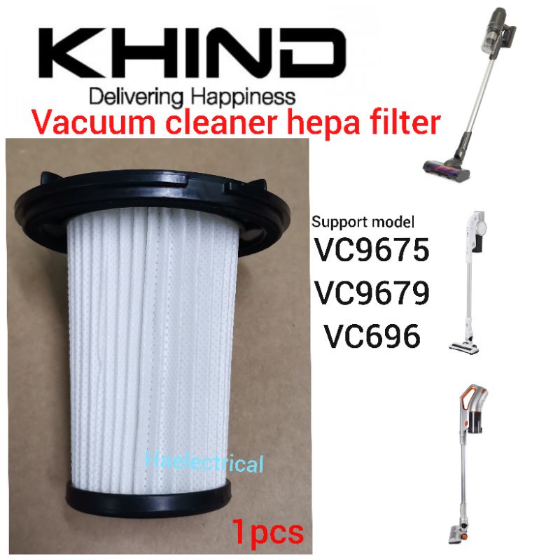 khind vacuum cleaner hepa filter VC9675 VC9679 VC696 Shopee Malaysia