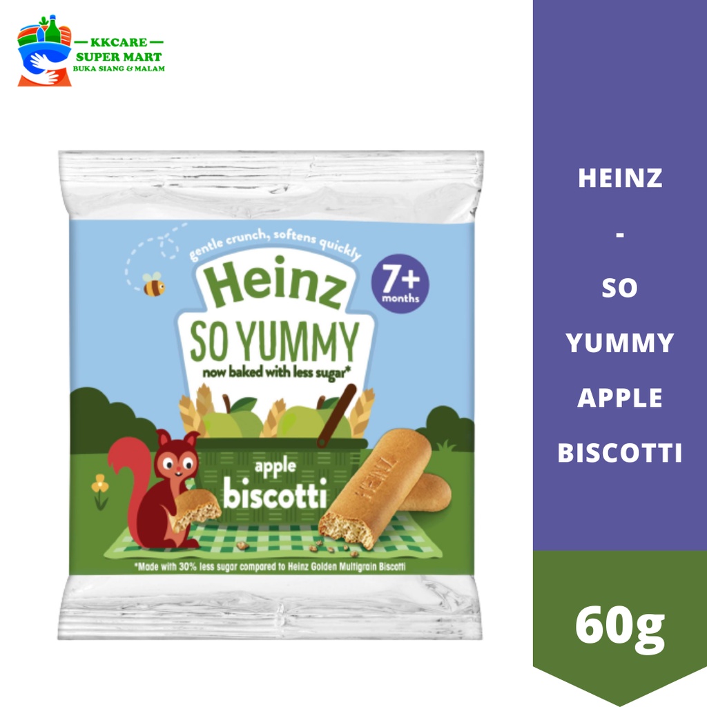 Heinz So Yummy / Apple Biscotti 60g Shopee Malaysia