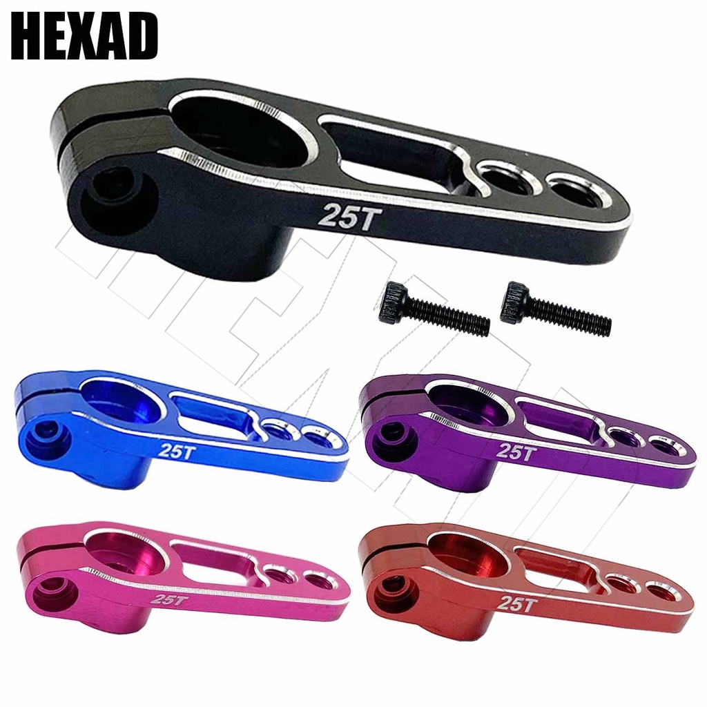 1PCS Aluminum M3 25T Servo Horn Arm 25 Teeth Spline Clamp Steering for