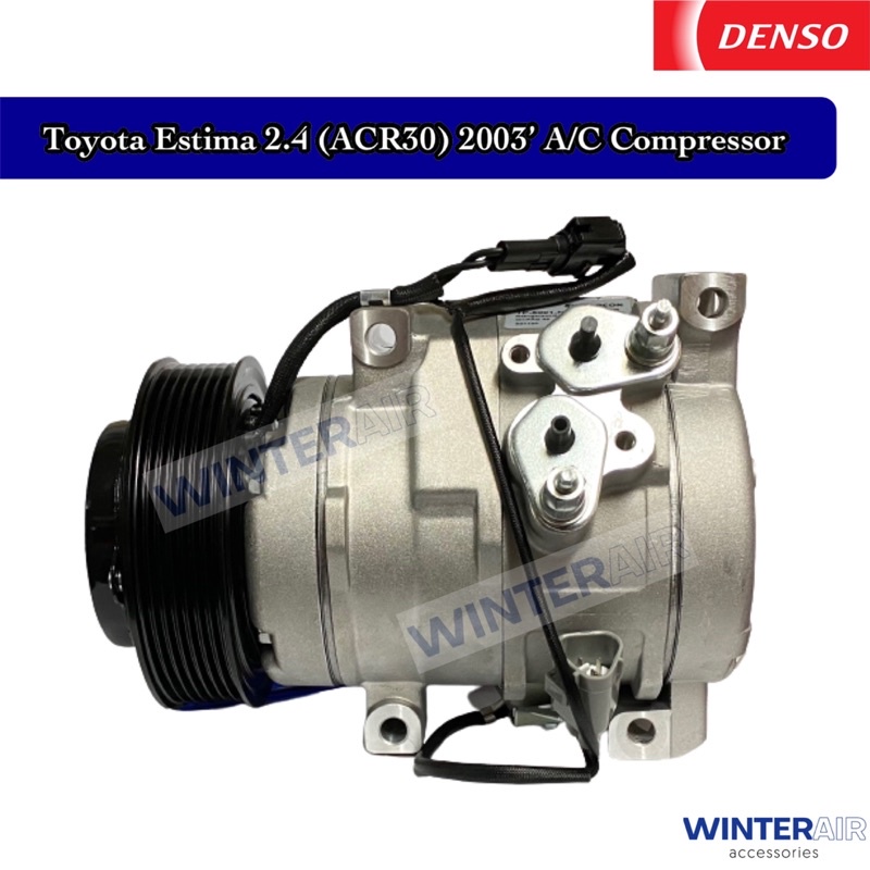 Toyota Estima 2.4 ACR30 (2000’2005’) • Air Cond Compressor (New