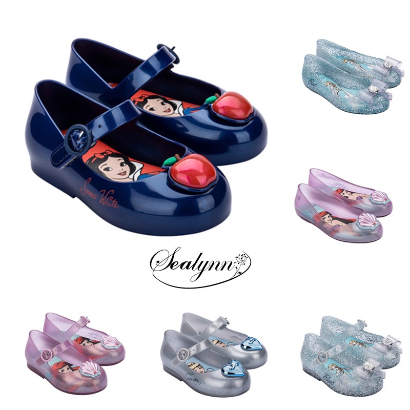【sealynn】frozen Elsa kids shoes Casual Sandals Jelly Shoes princess