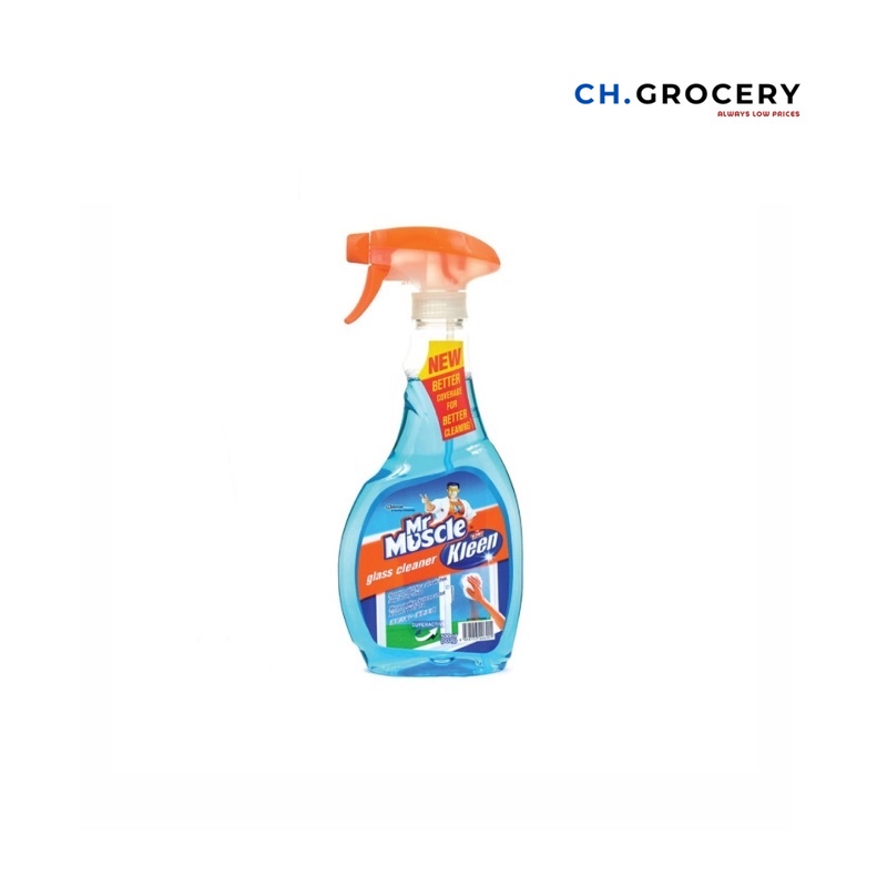 MR MUSCLE kiwi Kleen Glass Cleaner Value Pack 500ml Super Active