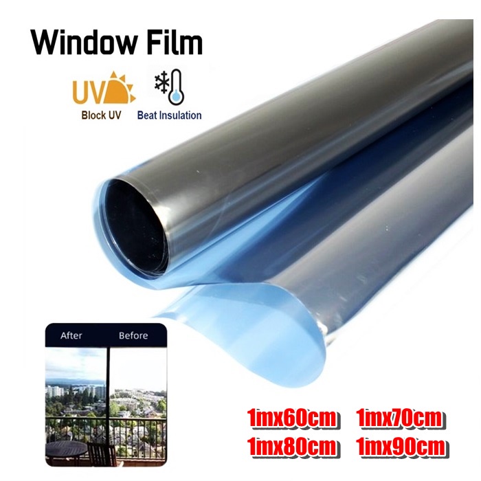 Solar Reflective Window Film One Way Privacy Mirror Tint Film 15％ VLT