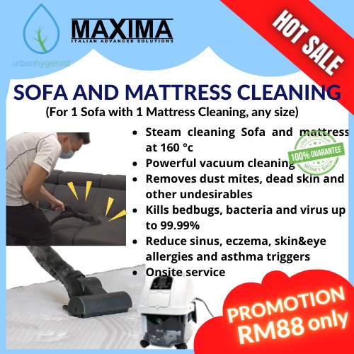 (MATTRESS CLEANING) Professional Sofa and Mattress Steam Cleaning