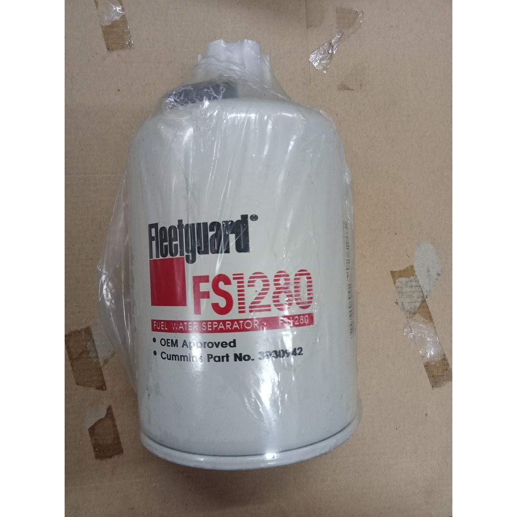 Fleetguard FS1280 Fuel Water Separator Filter Shopee Malaysia