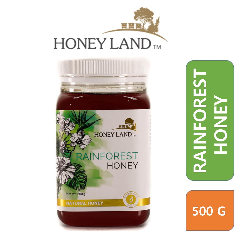 Honey Land Natural Original Rainforest Raw (500g) Shopee Malaysia