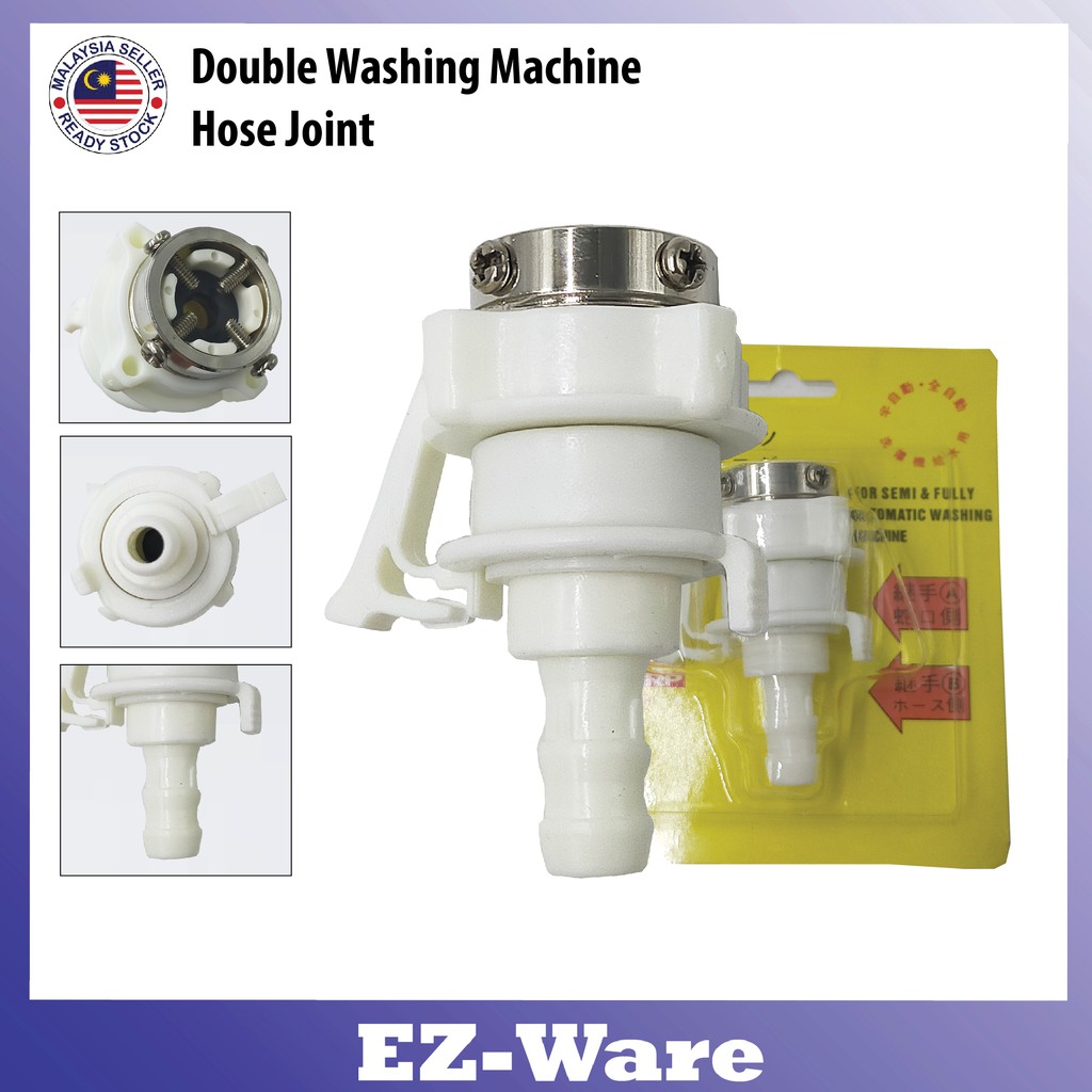 Washing Machine Water Tap Adaptor Inlet Hose Connector AB/, 45 OFF