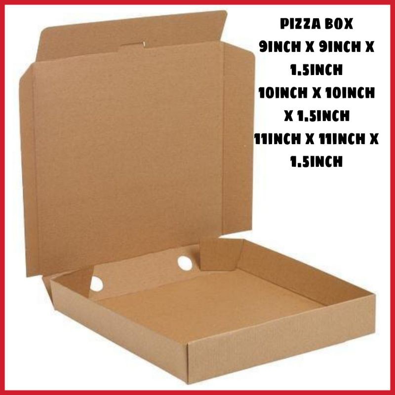 Pizza Box / Food Box / Cake Box / Pizza Delivery Box / Kotak Pizza