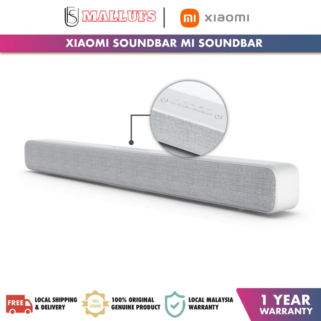 Xiaomi Soundbar Mi Soundbar Bluetooth playback, 8 Sound Unit TV