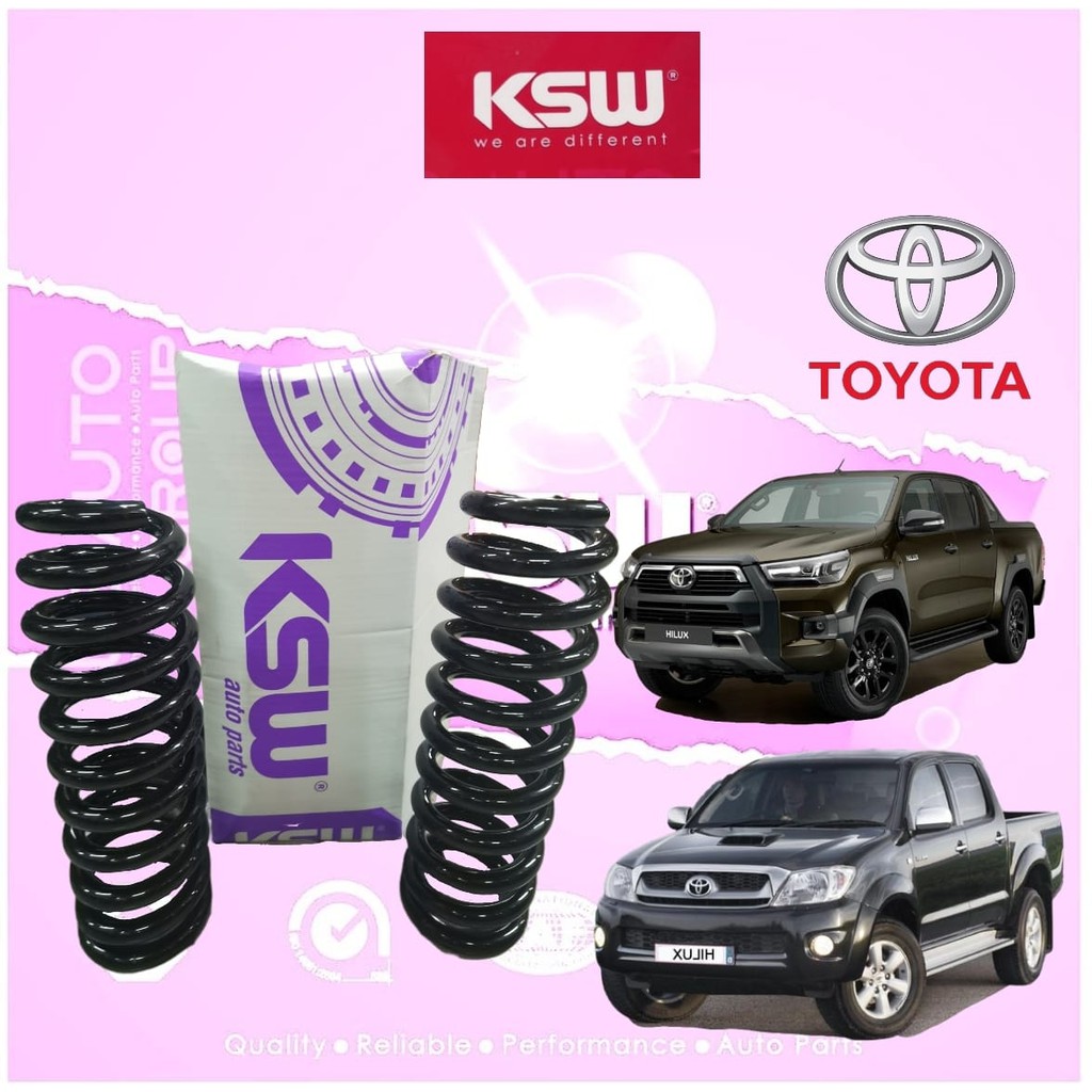 Toyota Hilux Vigo/ Revo Front(depan) KSW Coil Spring Shopee Malaysia