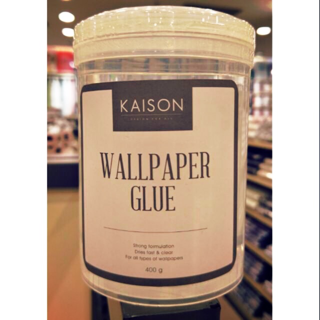 Restock Kaison Wallpaper Glue Adhesives Powder Ready Stock Glu Tampal