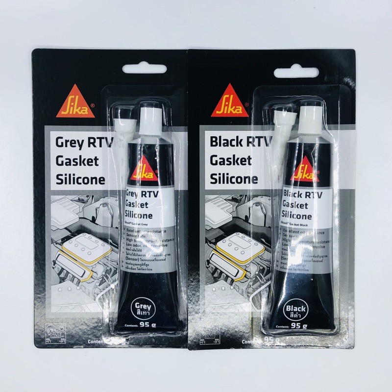 Sika Sikaflex Sikasil Gasket Silicone Sealant Grey/Black 95g Shopee Malaysia