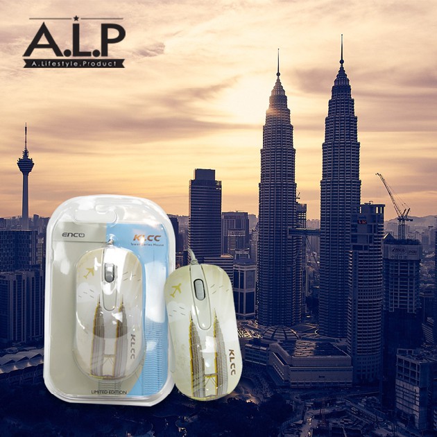 ENCO LIMITIED Edition Optical Mice (KLCC PETRONAS TWIN TOWER ) Shopee