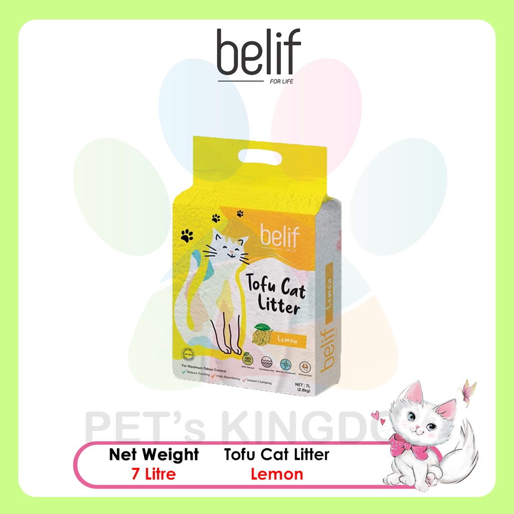 Belif Tofu Cat Litter Mix Flavour {7 Litre} Shopee Malaysia