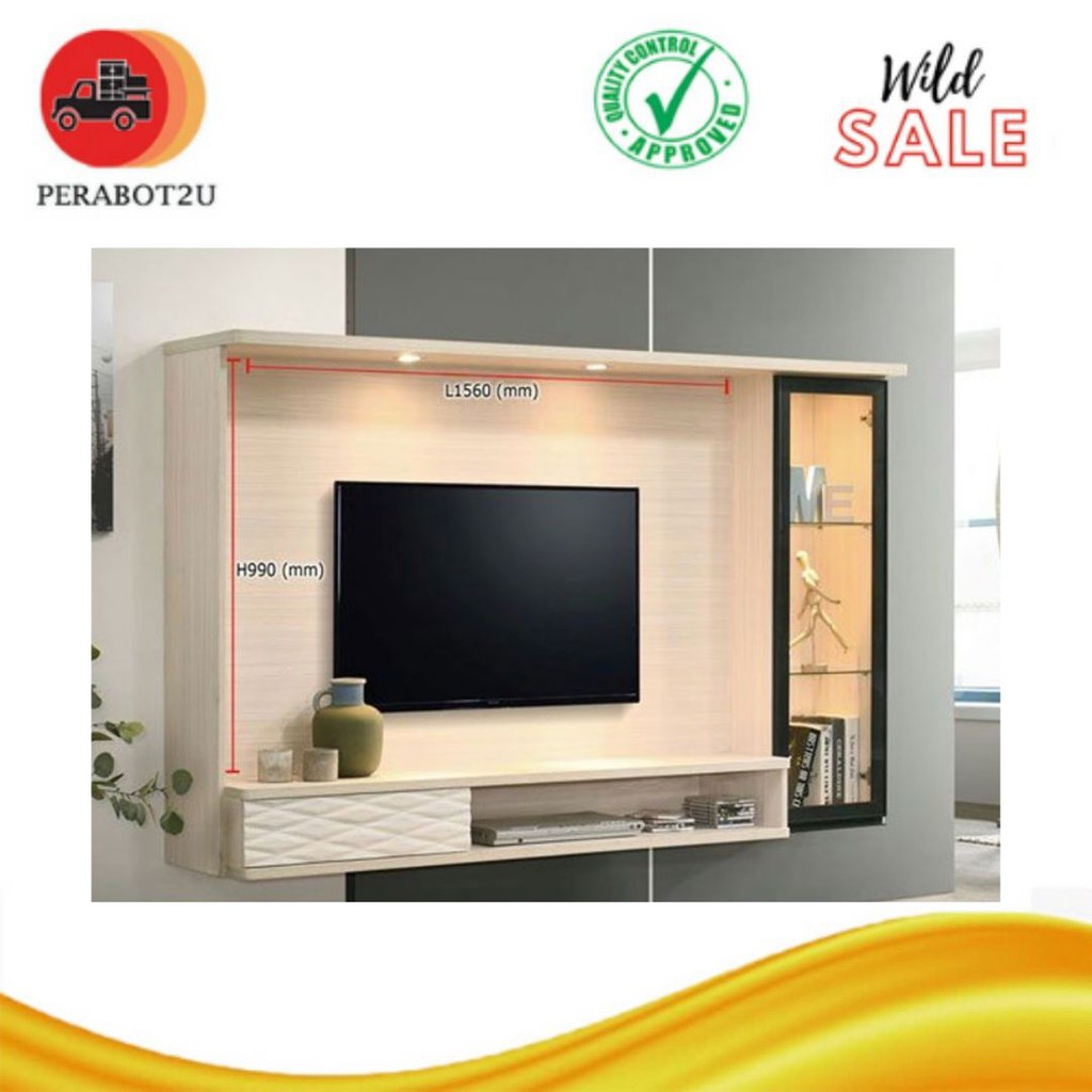 P2U SA TV TV Gantung / Rack/ TV Console / Almari TV