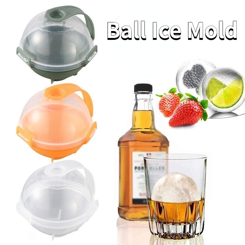 Big Size Ice Molds Sphere Round Ball Ice Cube Makers Home Bar Party