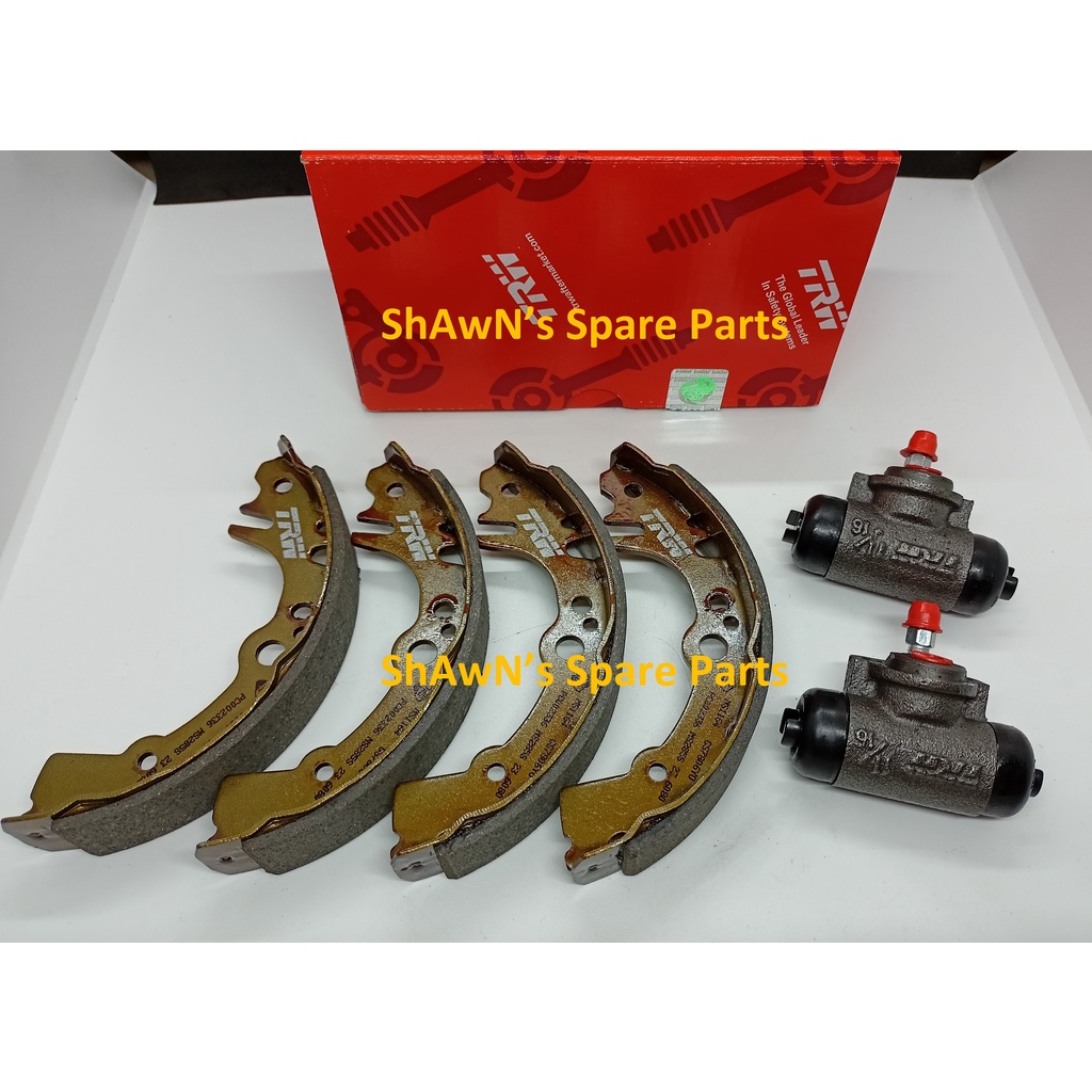 TRW Rear Brake Shoes / Brake Pump Perodua Kelisa / Kenari ( GS7806