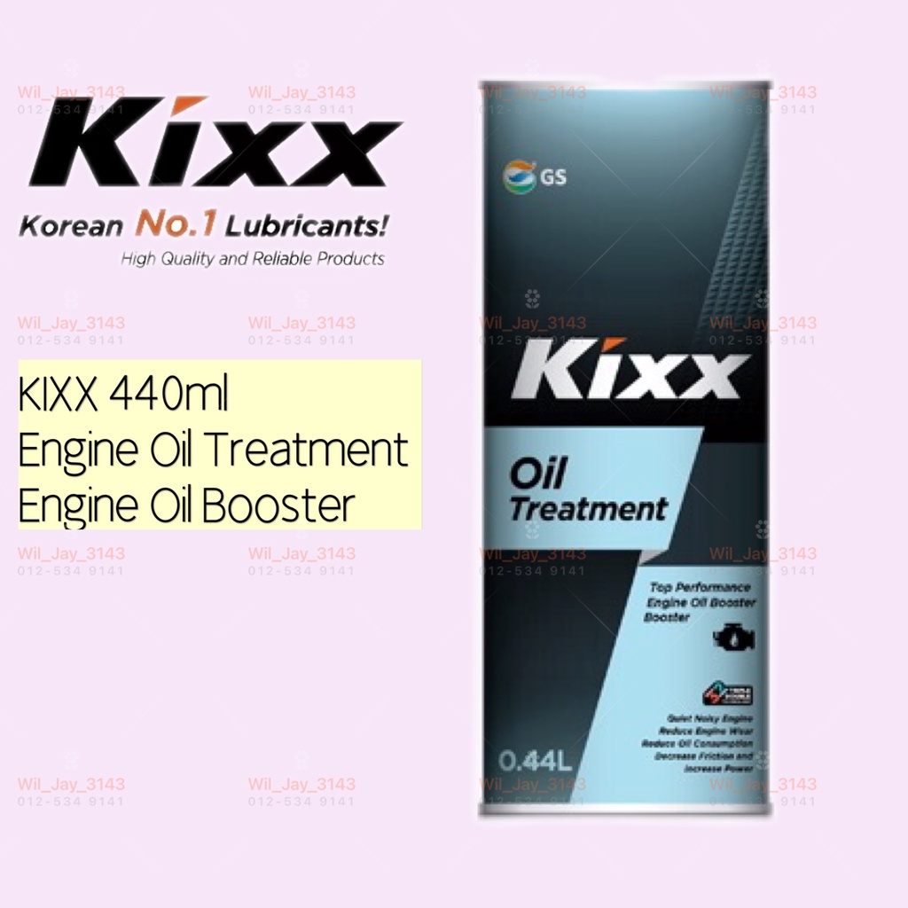 KIXX 440ml ENGINE OIL TREATMENT ENGINE OIL BOOSTER SUITABLE FOR