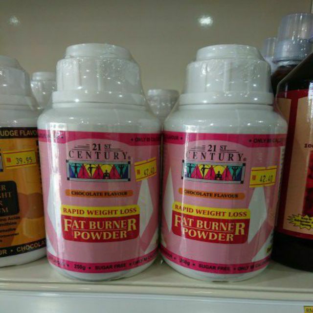 21st Century Rapid Weight Loss Fat Burner Powder 250g Chocolate