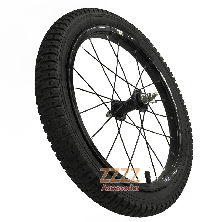 Kids Bicycle Rim Tire Set Spare part 12 14 16 inch Tayar Basikal Spare (Ready Stock) Shopee