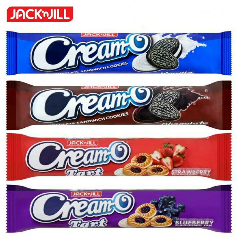 Jack'n Jill CreamO Chocolate Sandwich Cookies / Tart [Vanilla