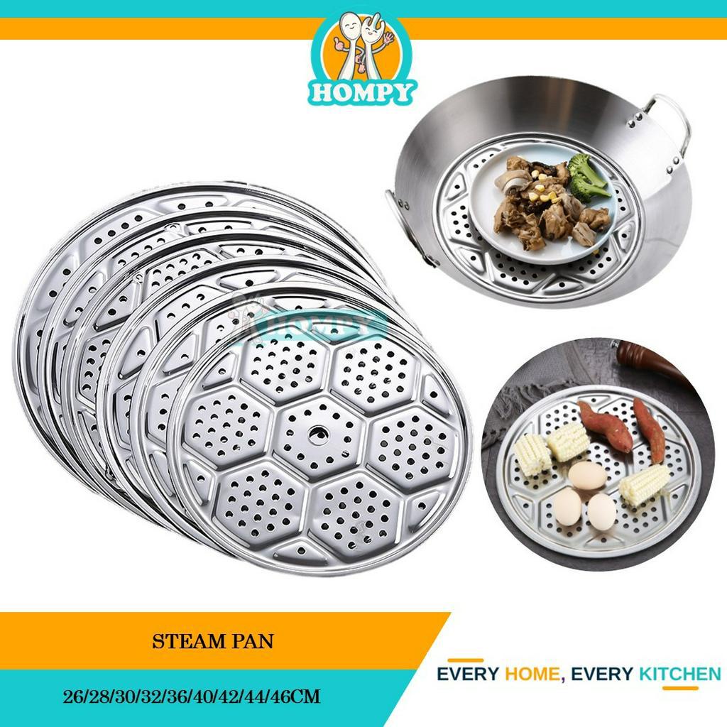 Steaming Pan /Food Steamer Pan/Steamer Plate /Tray Kukus Shopee Malaysia