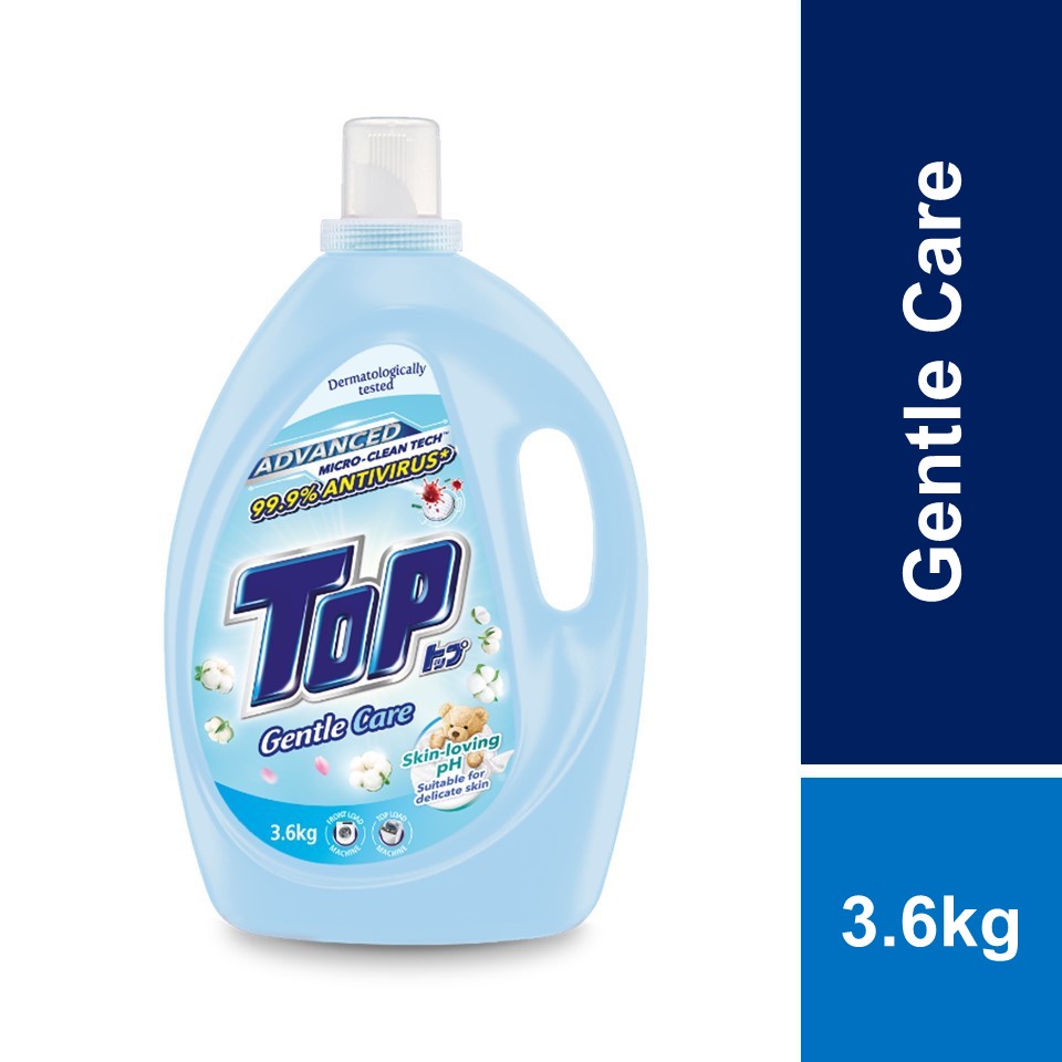 TOP Advanced MicroClean Tech With 99.9 Antivirus Gentle Care Laundry