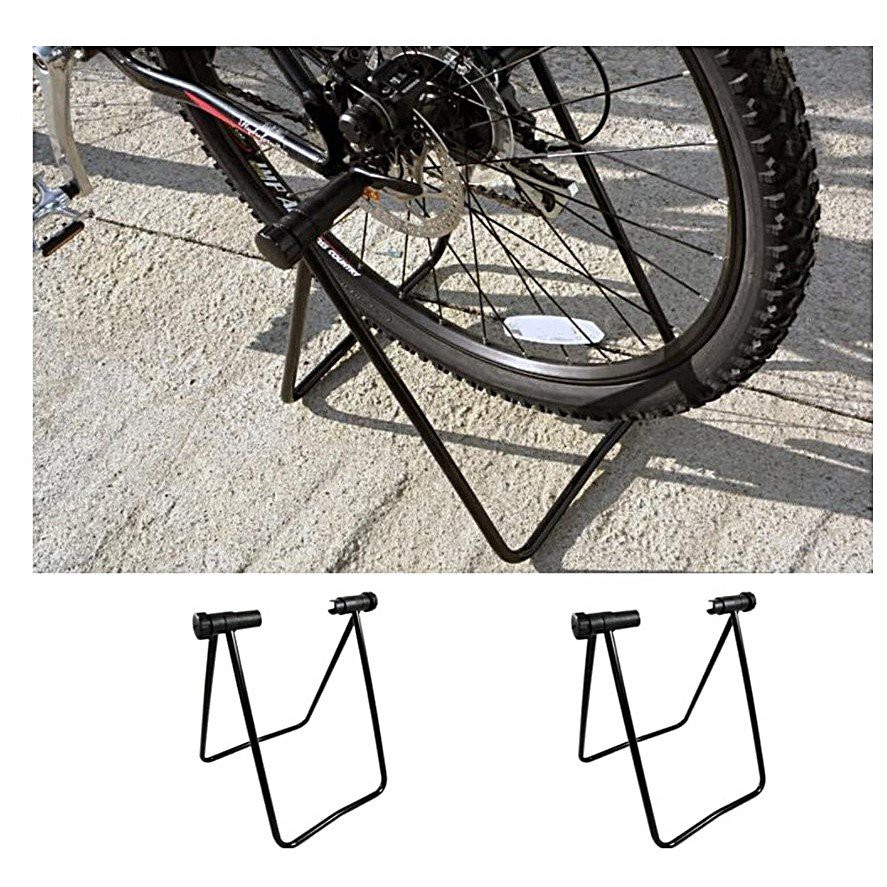 Bicycle Stand Mountain Bike Repair Stand Triangle Rack Wheel Rack