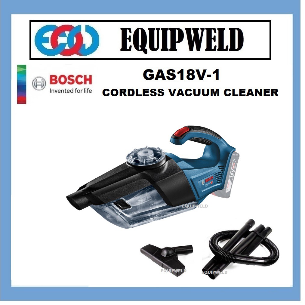 BOSCH 18V GAS18V1 CORDLESS VACUUM CLEANER 700ML (SOLO / BARE TOOL