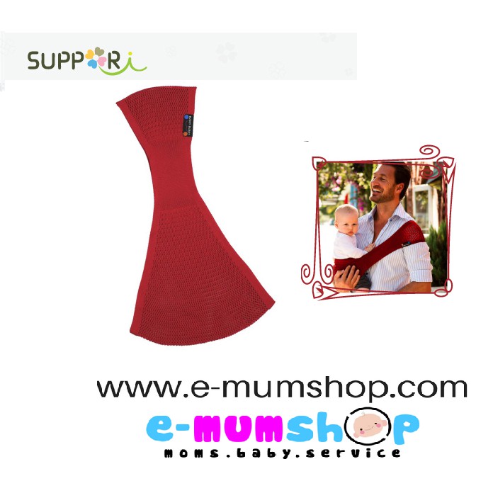 SUPPORi Baby Sling Red (M) Shopee Malaysia