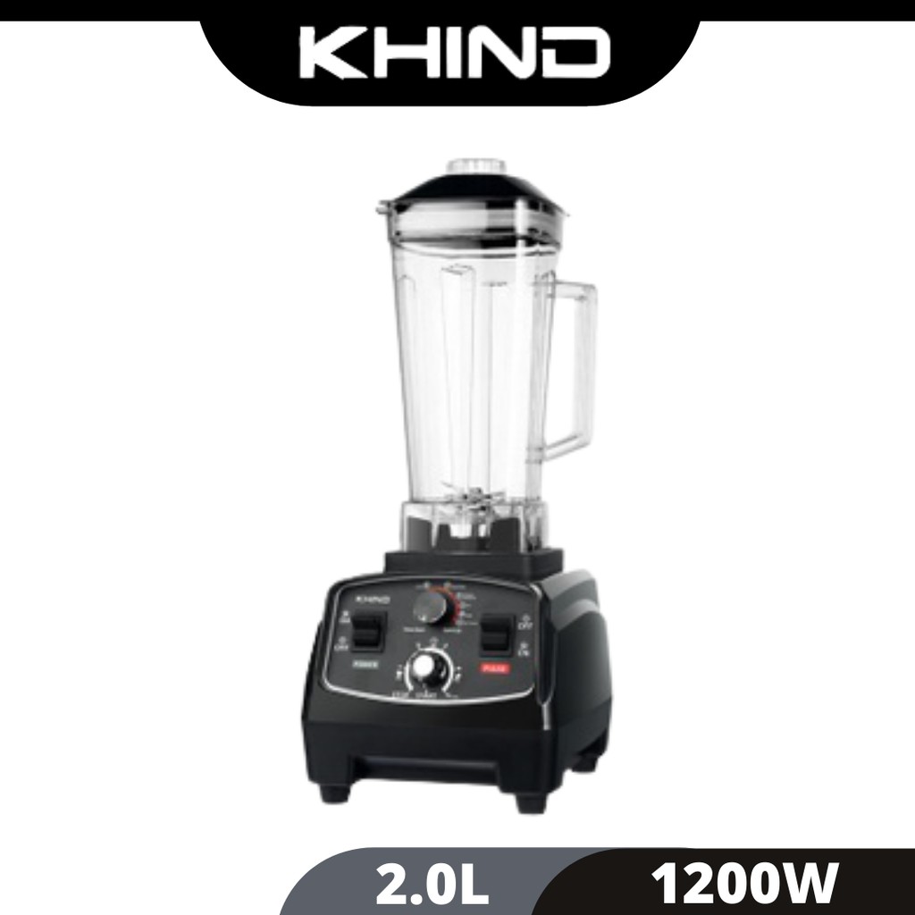KHIND 2.0L Multifunction Heavy Duty Blender PRO BL2000P Stainless Steel