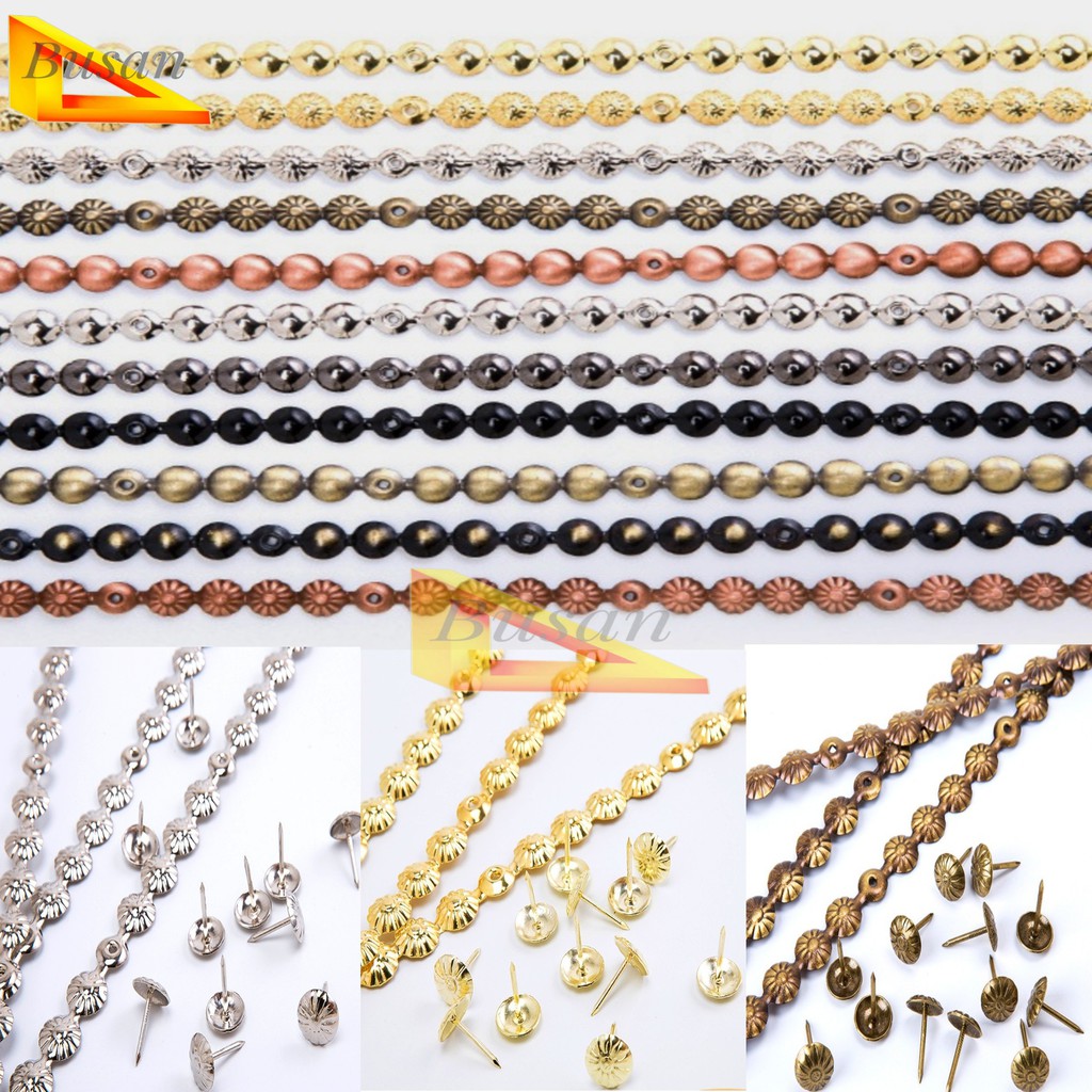 Ready Stock Upholstery Nailhead Trim Nail Strip Sofa Decorative Bed