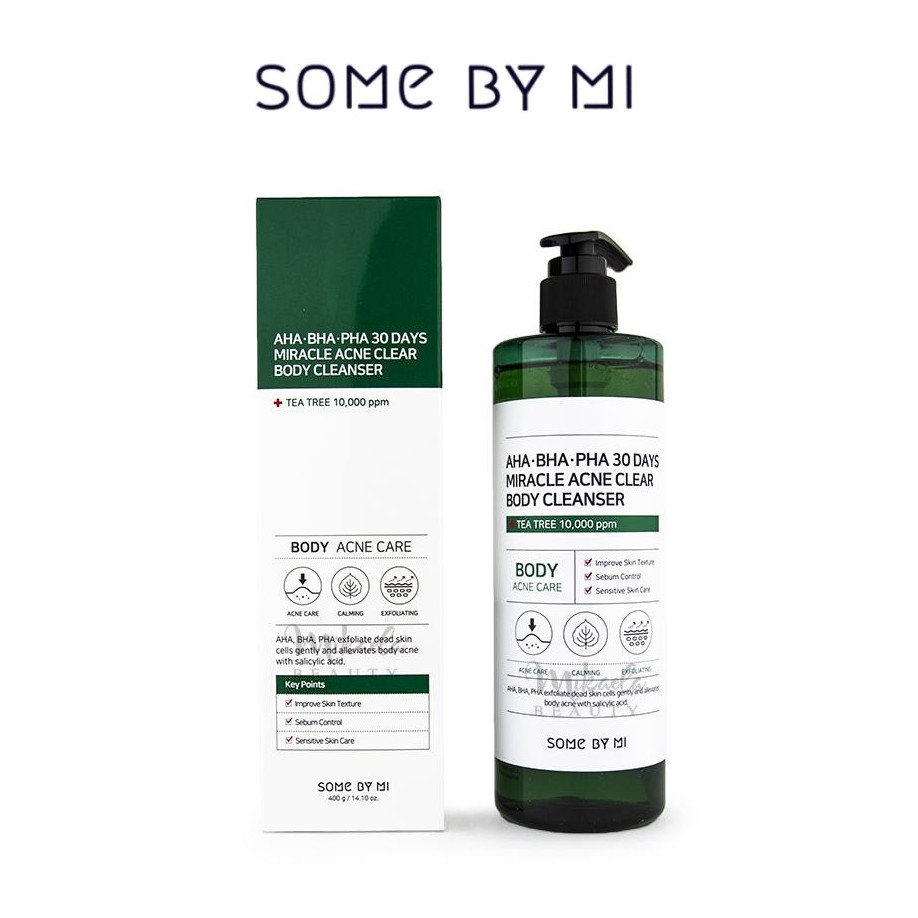 SOME BY MI AHABHAPHA 30 Days Miracle Acne Clear Body Cleanser 400g