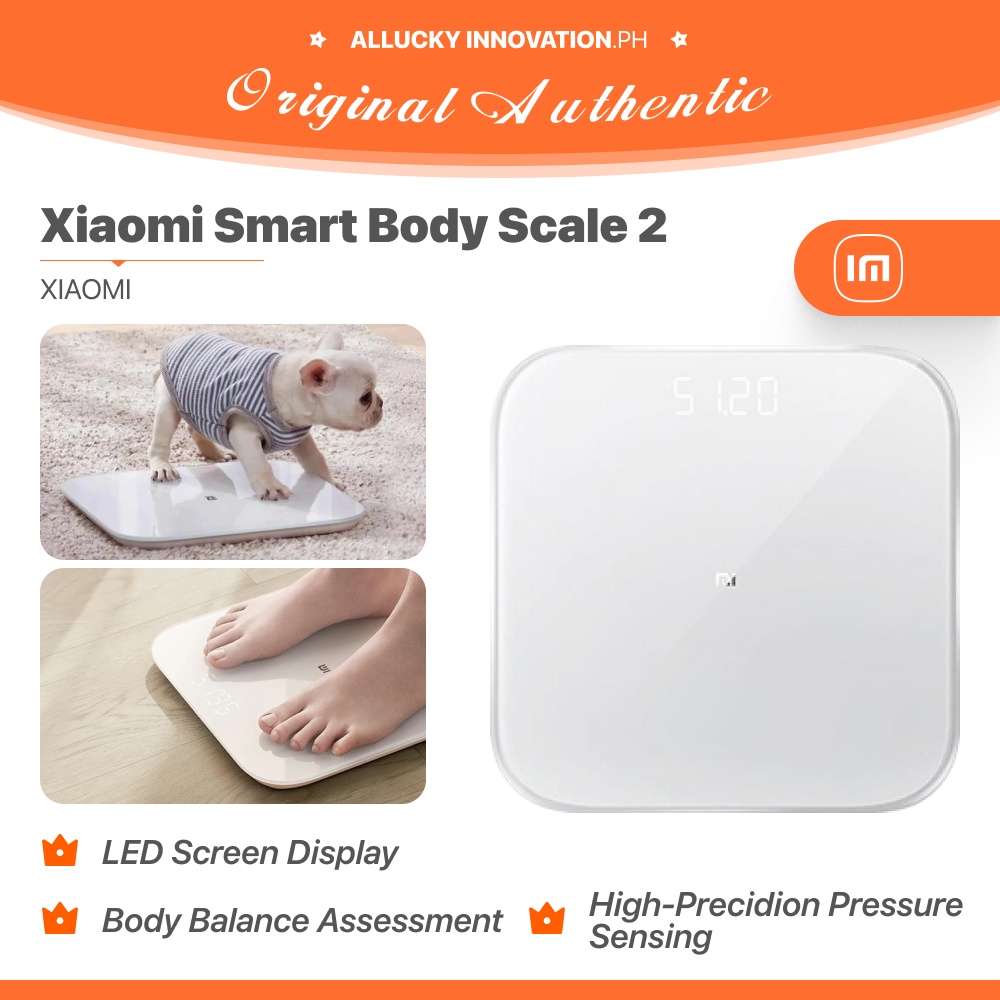 Xiaomi Weight Scale 2 Smart Body Weighing Bluetooth 5 MiFit App Control